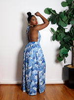 Load image into Gallery viewer, Tropical Blue | Maxi Dress
