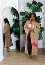 Load image into Gallery viewer, Patches | Cardigan | CAMEL
